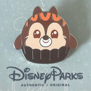 Disney Parks Chipmunk Chip Dark Chocolate Ganache Truffle Munchlings Mystery Pin